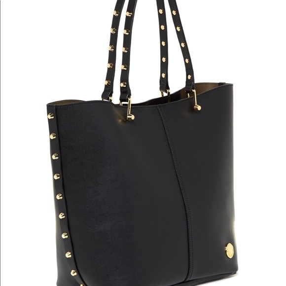 HP🎉 Vince Camuto Evie Studded Large Leather Tote - Picture 1 of 4